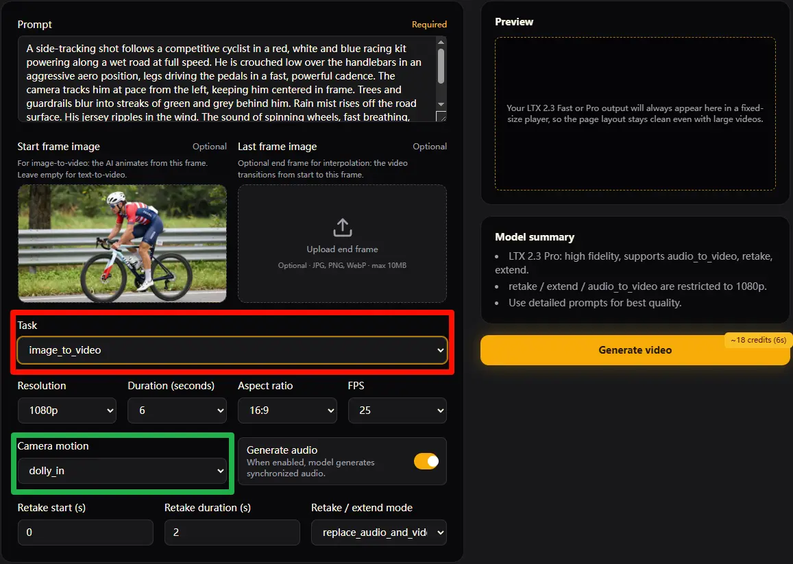 Input image used for LTX 2.3 image-to-video animation