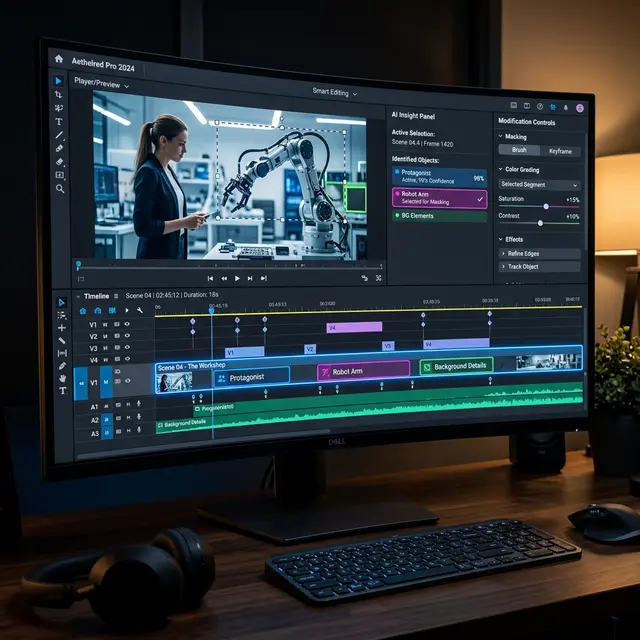 LTX 2.3 AI application scenario: Social Media Content - cinematic video generation